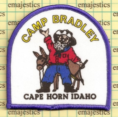 BSA SNAKE RIVER COUNCIL CAMP BRADLEY SILK SCREEN PATCH
