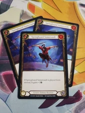 Springboard Summersault 3x Playset Flesh and Blood Crucible of War FAB CRU