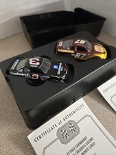 Vintage 1995 Matchbox Collectibles - 3 Dale Earnhardt  87 Joe Nemechek