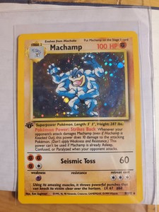 1999 shadowless machamp holo 1st edition psa 10 | eBay