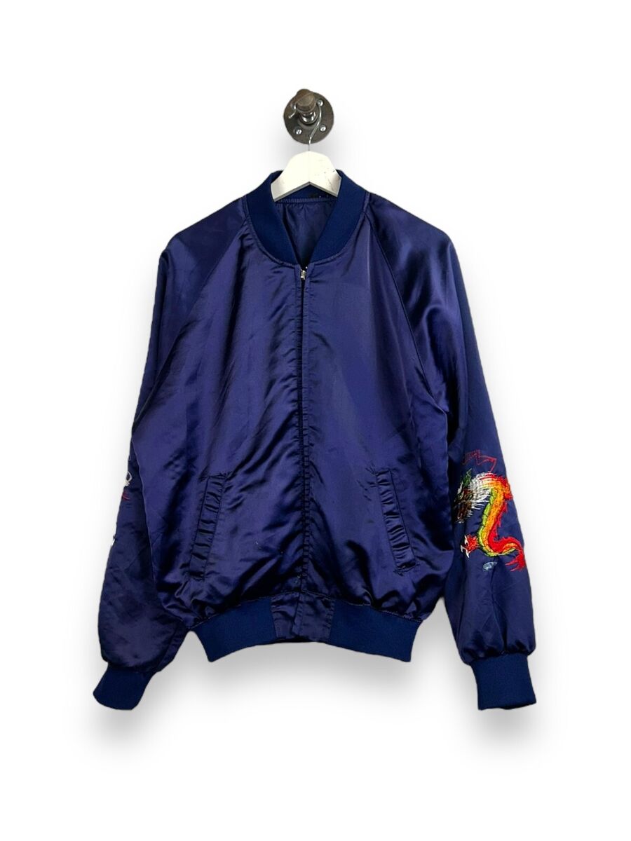 Vintage 1988 Korea Olympics Satin Full Zip Bomber Jacket Vintage 1988 Korea Olympics Satin Full Zip Bomber Jacket