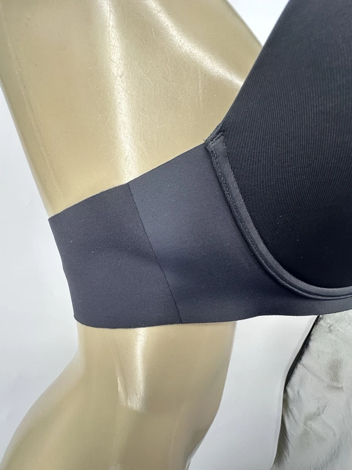 Sujetador Spanx Talla 40DD Mujer Forrado Sin Tirantes Negro Con Aros 1-1 Foto 3 de 4