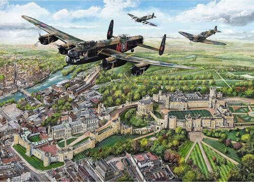 Gibsons Wings Over Windsor  Jigsaw Puzzle (1000 Pieces) - Picture 1 of 1