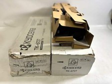 2 OEM Kyocera, Copystar CS7003i,CS8002i,9003i Black Toners TK-6727 1 Open 