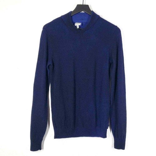 Armani Collezioni Navy Knit Sweater 