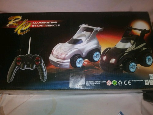 INA Illuminated Stunt Vehicles a pair silver and black ***Free Shipping**** - Picture 7 of 8