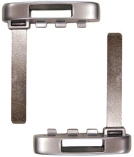 Pair GM Prox Smart Key Remote Keyless Emergency Insert Uncut Blade Blank 5912534