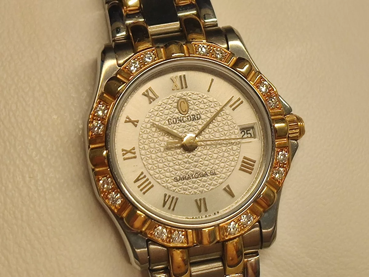 Concord gold ladies watch sales