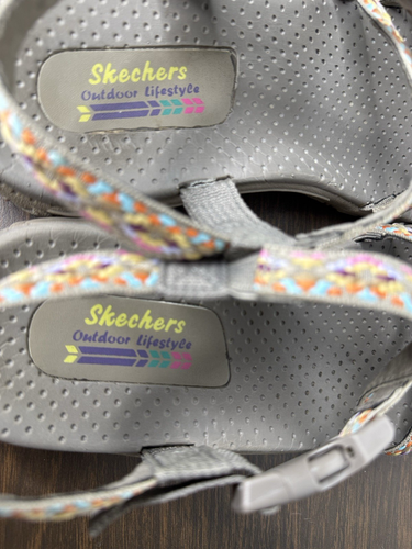 Skechers Size 8 Sport Sandal Woven Outdoor Strappy Flats Open Toe - Picture 10 of 10