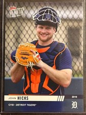 2019 Topps Now #OD-106 John Hicks Detroit Tigers