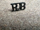 Genuine WW1 period Rifle Brigade brass shoulder title found in river.