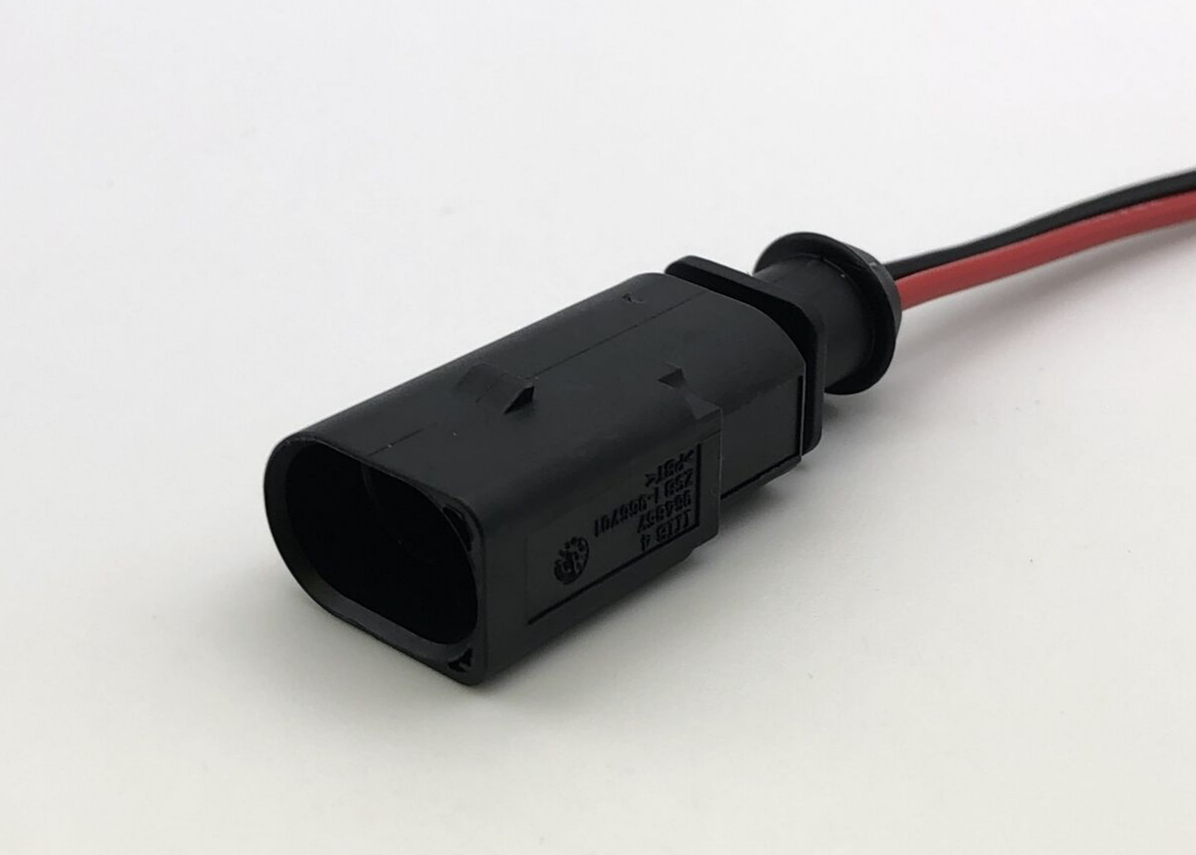 Brake Pad Wear Sensor Connector For VW Audi Skoda 2 PIN Prewired Plug