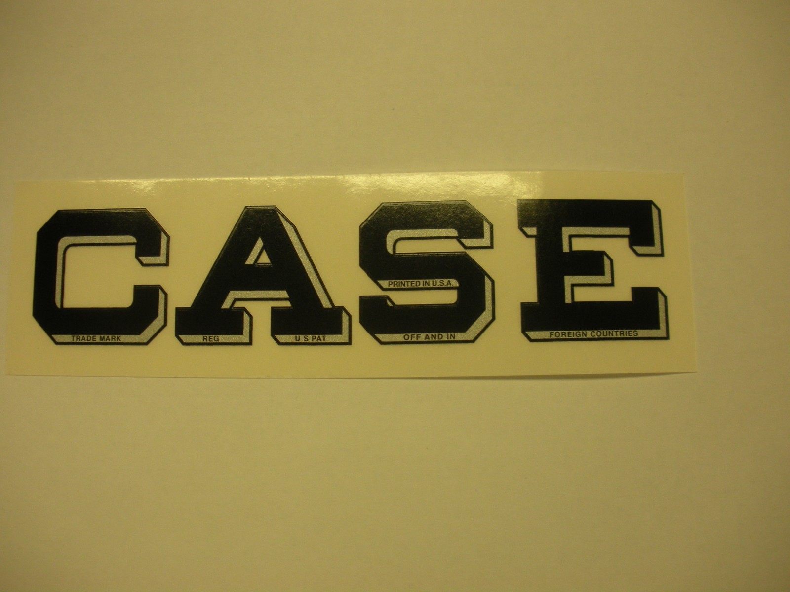 J I Case Decal 1 1/4 " x 5 1/2" NEW FREE SHIPPING eBay