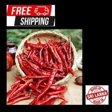 100% Sun Dried Red Chili Peppers Non-GMO Pure Organic Free Shipping 25g
