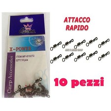 GIRELLA DA PESCA CON ATTACCO RAPIDO MOSCHETTONE SGANCIO RAPIDO PESCA SURFCASTING