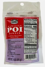 Taro Brand Hawaiian Poi Powder 3 Oz Pack Makes 4.5 oz From Hawaiian Taro (2 bag)