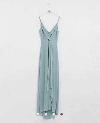 tfnc sage bridesmaid dress