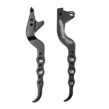 Black Hand Brake Clutch Levers Aluminum For 1999-2007 Suzuki Hayabusa GSXR1300