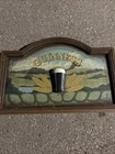 Vintage Guinness Beer Pint Classic Sign Official Barley Wheat Hops