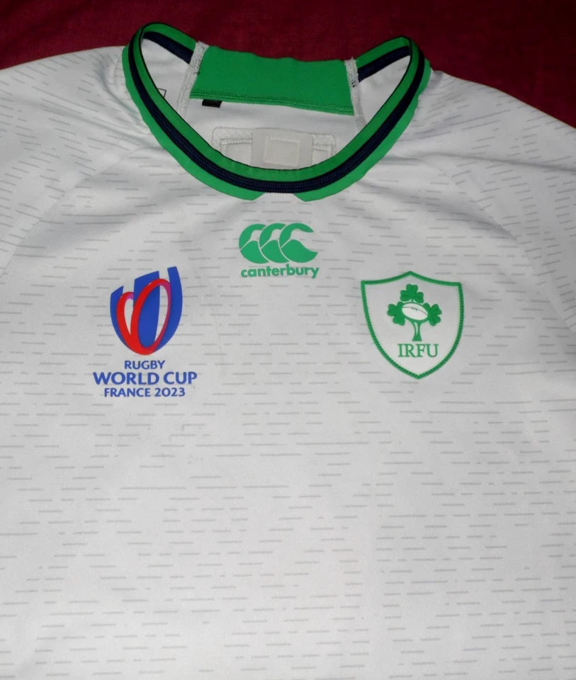 Maillot De Rugby De Match De L'Irlande RWC 2023 Taille M - Photo 2/4