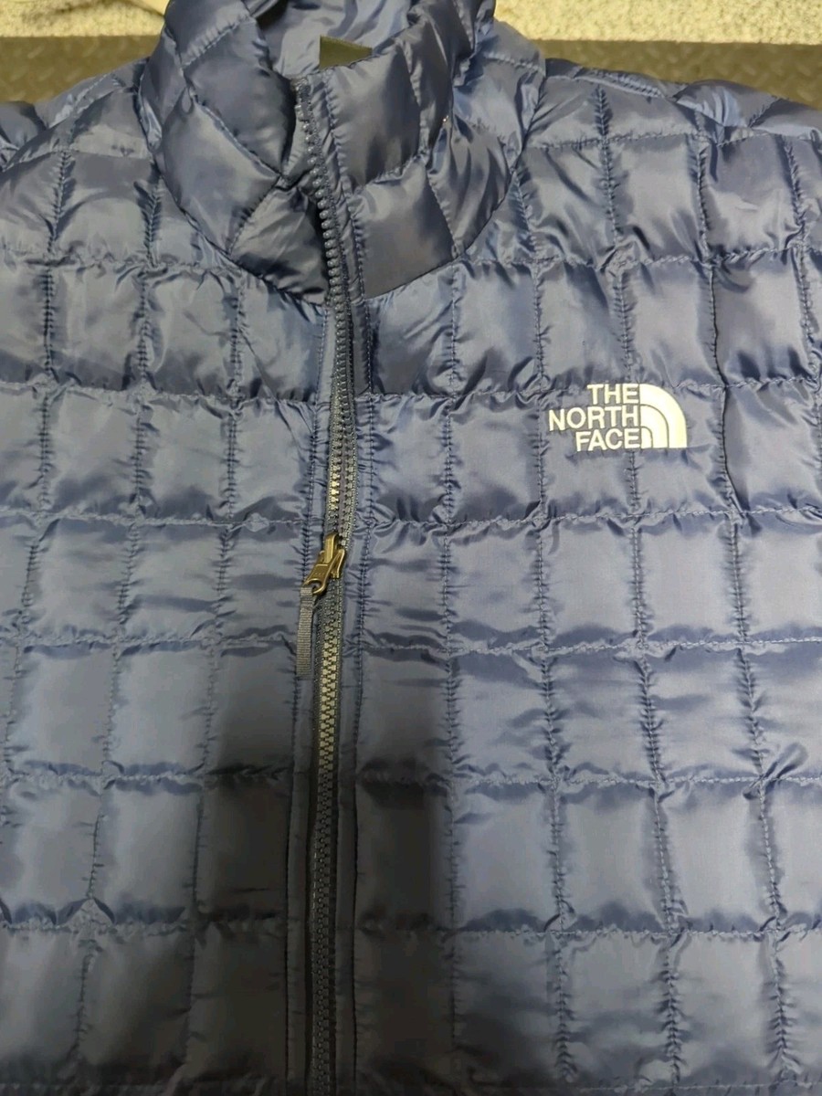 THE NORTH FACE THERMO BALL ロングダウンジャケット The North Face Thermoball Jacket Men's Navy Quilted Long