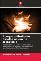 Alargar O Direito De Escolha Na Era Da Tecnologia Mohammad Kaleem Galamali Buch