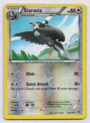 Staravia 126/162 XY BREAKthrough Reverse Holo Uncommon