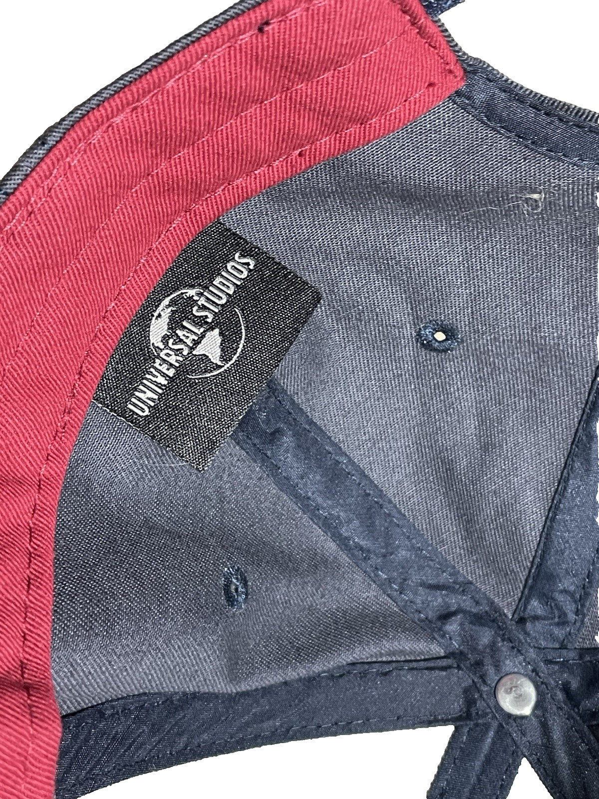 Universal Studios Baseball Cap Navy/Red Adjustabl… - image 6