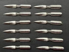 12 New Antique SERGEANT-MAJOR N° 500 GILBERT & BLANZY-POURE FEATHERS - NIB