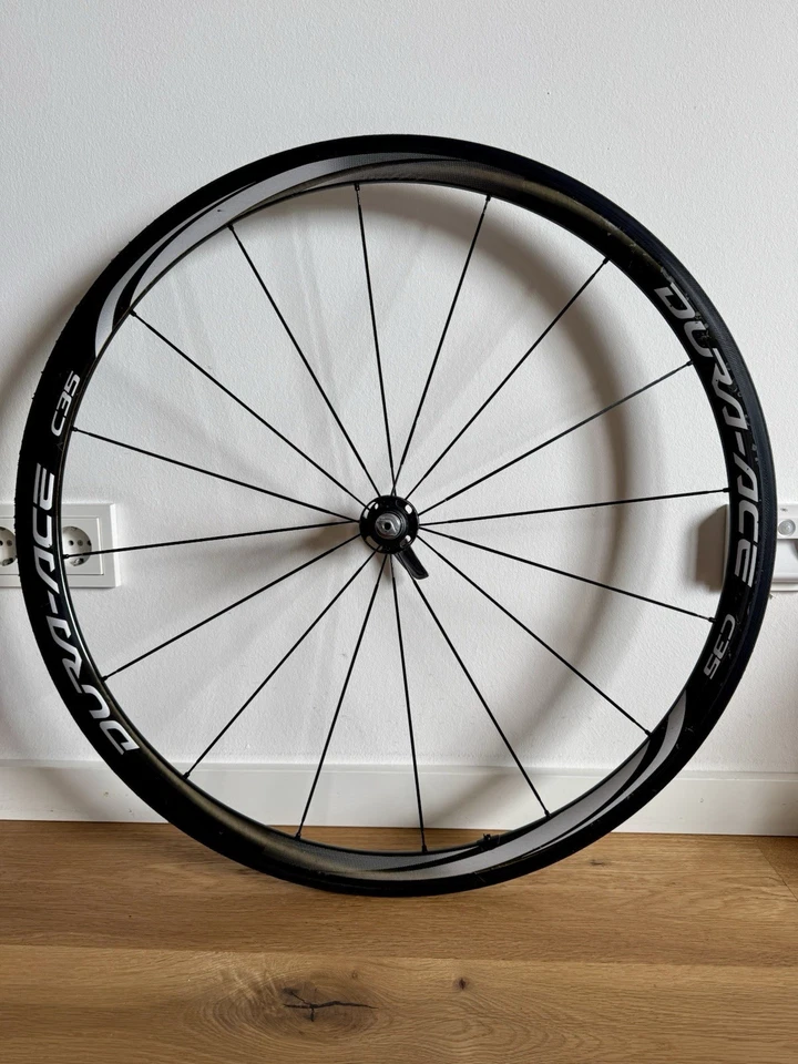 Shimano Dura Ace C35 WH-9000 tubular inkl. Schnellspanner - Bild 4 von 4