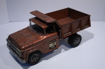 Vintage Tonka Bronze Hydraulic Dump Truck - Functions & Works
