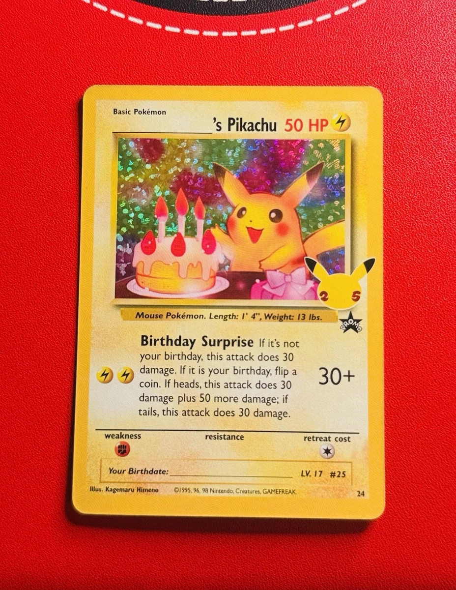 Birthday Pikachu for sale | eBay