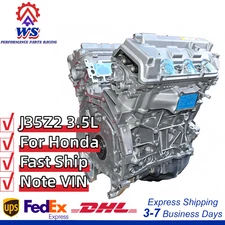 J35Z2 Long Block Engine Assembly For Honda Accord RDX Crosstour 3.5L 2008-2018
