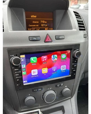AUTOSHUB For Vauxhall Zafira 2006-2014 7" Apple CarPlay Android Auto Car Stereo GPS BT