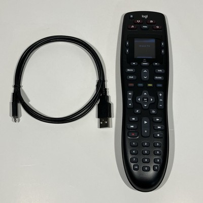 Logitech Harmony 665 Black Universal Remote Control - Includes New Batteries