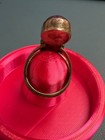 Navajo-style sterling silver ring 3 purple charoit cabochons SZ 8 9.9G — photo 4