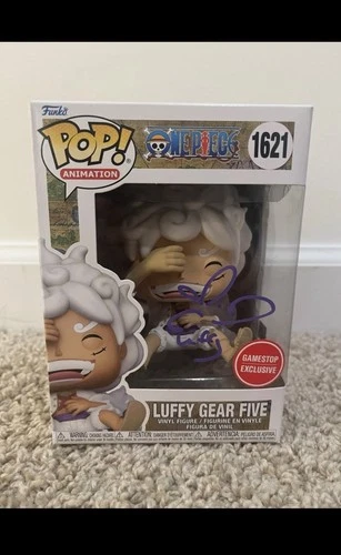 Funko Pop!  One Piece - Luffy Gear Five - #1621 Autographed Colleen Clinkenbeard