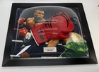 Mike Tyson autographed boxing glove Framed