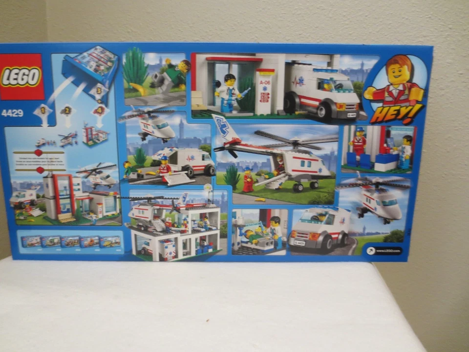 Nuevo Juego Lego 4429 City Helicopter Rescue - RETIRADO - ENVÍO GRATUITO Foto 2 de 4