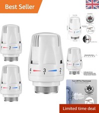 2-Pc Smart Thermostatic Radiator Head – Modern Design for Efficient Heating