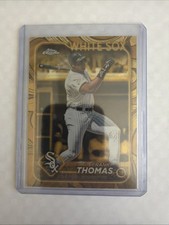 2024 Topps Gilded Collection Gold Wave Frank Thomas White Sox HOF #54/75 #122