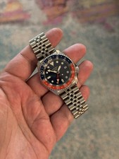 Seiko SSK003 Automatic GMT sapphire crystal Namokimods parts quality