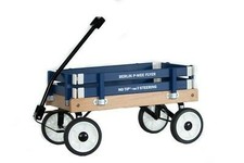 BERLIN FLYER PEE WEE WAGON Classic BLUE Child Kids Wagon MADE in the USA