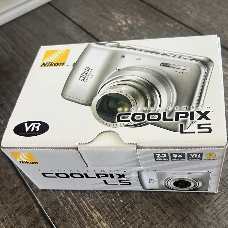 Preços baixos em Câmeras digitais Nikon Coolpix L5 | eBay