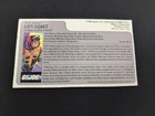 Vintage 1986 GI JOE Lift Ticket File Card Original Uncut Tomahawk Pilot Part
