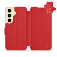 HandyhüLle FüR Galaxy S24 Mobiwear Case Cover SchutzhüLle Etui HüLle Futeral Rot