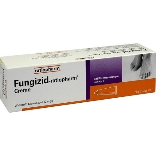 FUNGIZID-ratiopharm Creme 50 g PZN 04013749