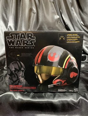 Hasbro Star Wars The Black Series Poe Dameron Electronic Helmet - Read Descripti