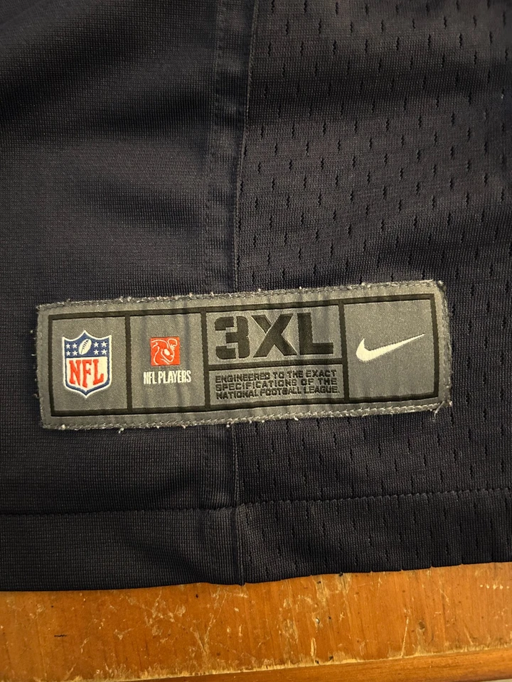 Camiseta deportiva Nike On Field Devin Hester de los Chicago Bears talla 3XL Foto 3 de 4