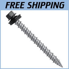 Metal to Wood Roof Screws - Black Colored Head